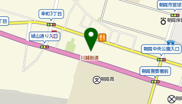 東上プライベートホール朝霞の地図画像