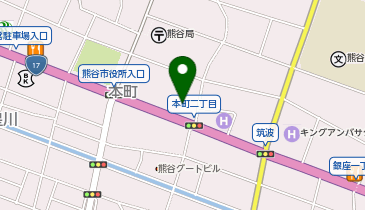 さがみ典礼やすらぎホール熊谷の地図画像