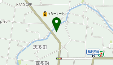 小さなお葬式川越志多町ホールの地図画像