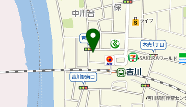 (株)福祉葬祭ホワイトクロス吉川の地図画像