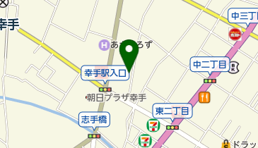 栃木銀行幸手支店の地図画像