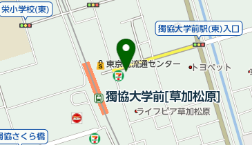武蔵野銀行松原支店の地図画像