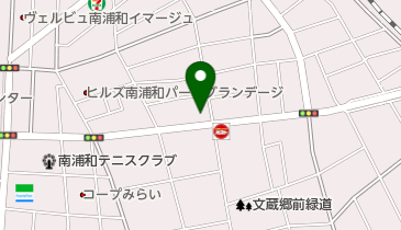 青木信用金庫南浦和支店の地図画像