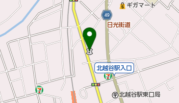 足立成和信用金庫北越谷支店の地図画像