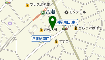 城北信用金庫南八潮支店の地図画像