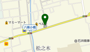 亀有信用金庫八條支店の地図画像