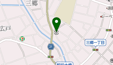 亀有信用金庫三郷駅前支店の地図画像