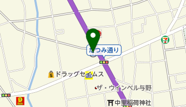 川口信用金庫与野支店の地図画像
