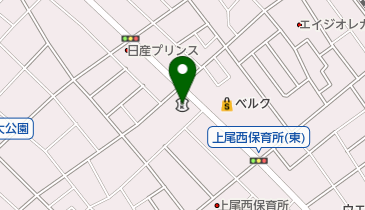 埼玉縣信用金庫上尾西支店の地図画像