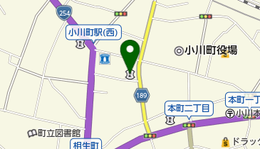 埼玉縣信用金庫小川支店の地図画像