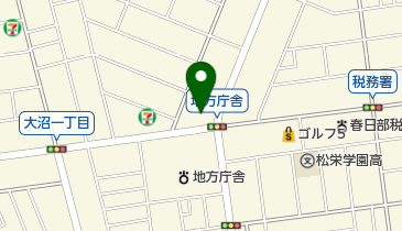 埼玉縣信用金庫春日部西口支店の地図画像