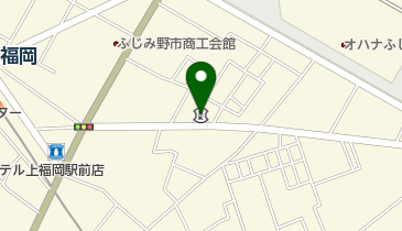 埼玉縣信用金庫上福岡支店の地図画像