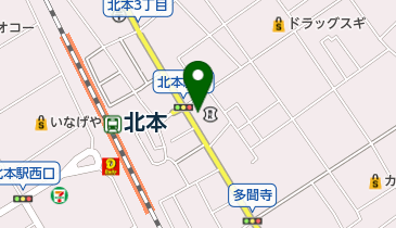 埼玉縣信用金庫北本支店の地図画像