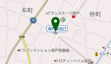 埼玉縣信用金庫坂戸支店の地図画像