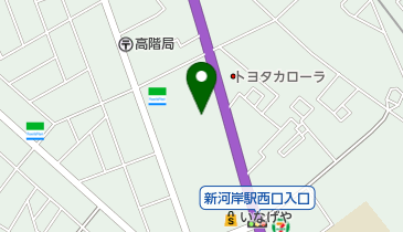 埼玉縣信用金庫新河岸支店の地図画像