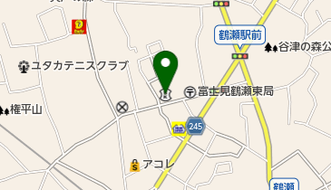 埼玉縣信用金庫鶴瀬支店の地図画像