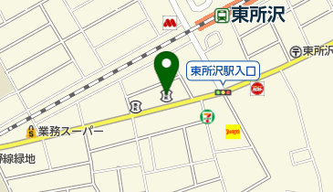 埼玉縣信用金庫所沢東支店の地図画像