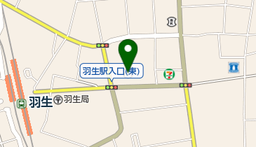 埼玉縣信用金庫羽生支店の地図画像