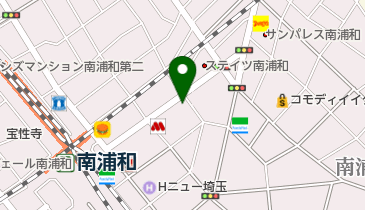 埼玉縣信用金庫南浦和支店の地図画像