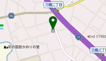 埼玉縣信用金庫三橋支店の地図画像