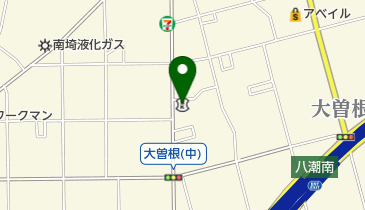 埼玉縣信用金庫八潮南支店の地図画像