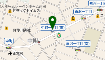 瀧野川信用金庫戸田支店の地図画像