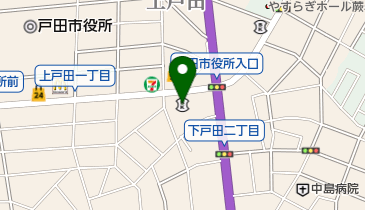 東京信用金庫戸田支店の地図画像