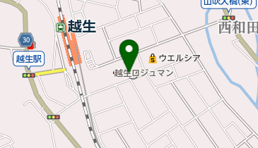 飯能信用金庫越生支店の地図画像