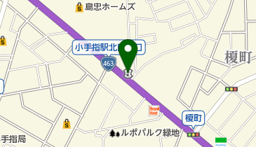 飯能信用金庫小手指支店の地図画像