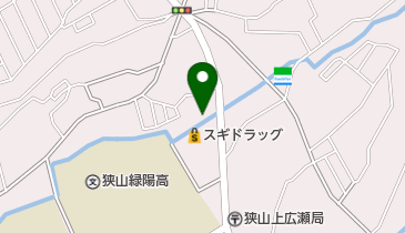 飯能信用金庫狭山西支店の地図画像