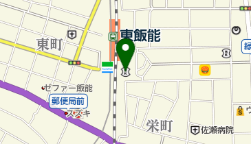 飯能信用金庫本店の地図画像