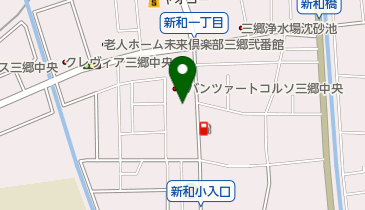 埼玉縣信用金庫三郷支店の地図画像