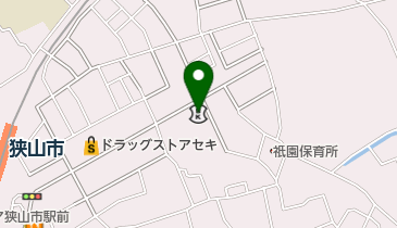 青梅信用金庫狭山支店の地図画像