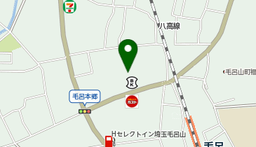埼玉縣信用金庫越生支店の地図画像