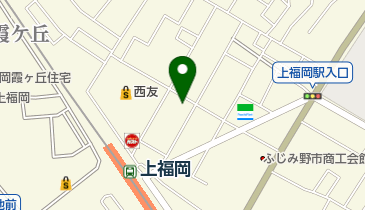 みずほ銀行上福岡支店の地図画像