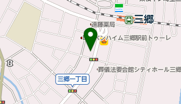みずほ銀行三郷支店の地図画像