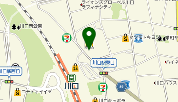 みずほ銀行川口支店の地図画像