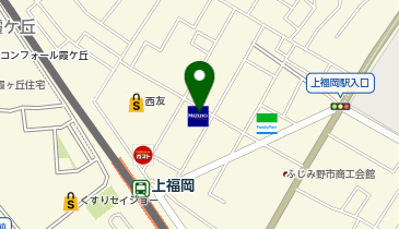 みずほ銀行ふじみ野支店の地図画像