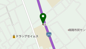 JAいるま野高階支店の地図画像