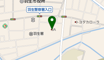 JAほくさい本店の地図画像