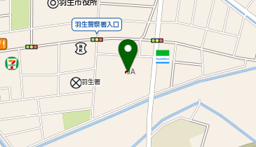 JAほくさい羽生中央支店の地図画像