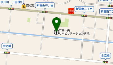 医療法人社団東光会戸田中央リハビリテーション病院の地図画像