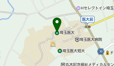 私立埼玉医科大学の地図画像