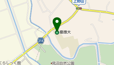 私立慶應義塾大学浦和共立キャンパスの地図画像