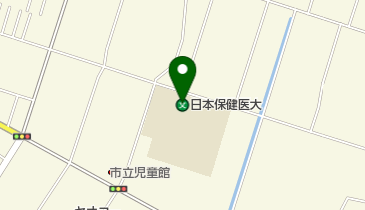 私立日本保健医療大学幸手北キャンパスの地図画像