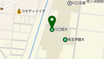 私立川口短期大学の地図画像
