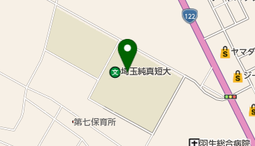 私立埼玉純真短期大学の地図画像