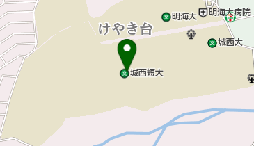 私立城西短期大学の地図画像