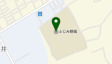 埼玉県立ふじみ野高校の地図画像