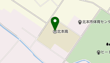 埼玉県立北本高校の地図画像